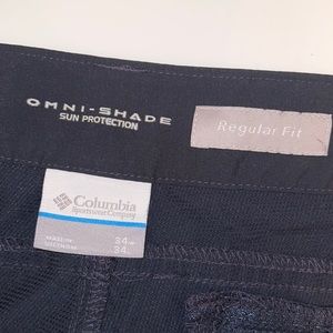 Mens Columbia Omni-Shade pants